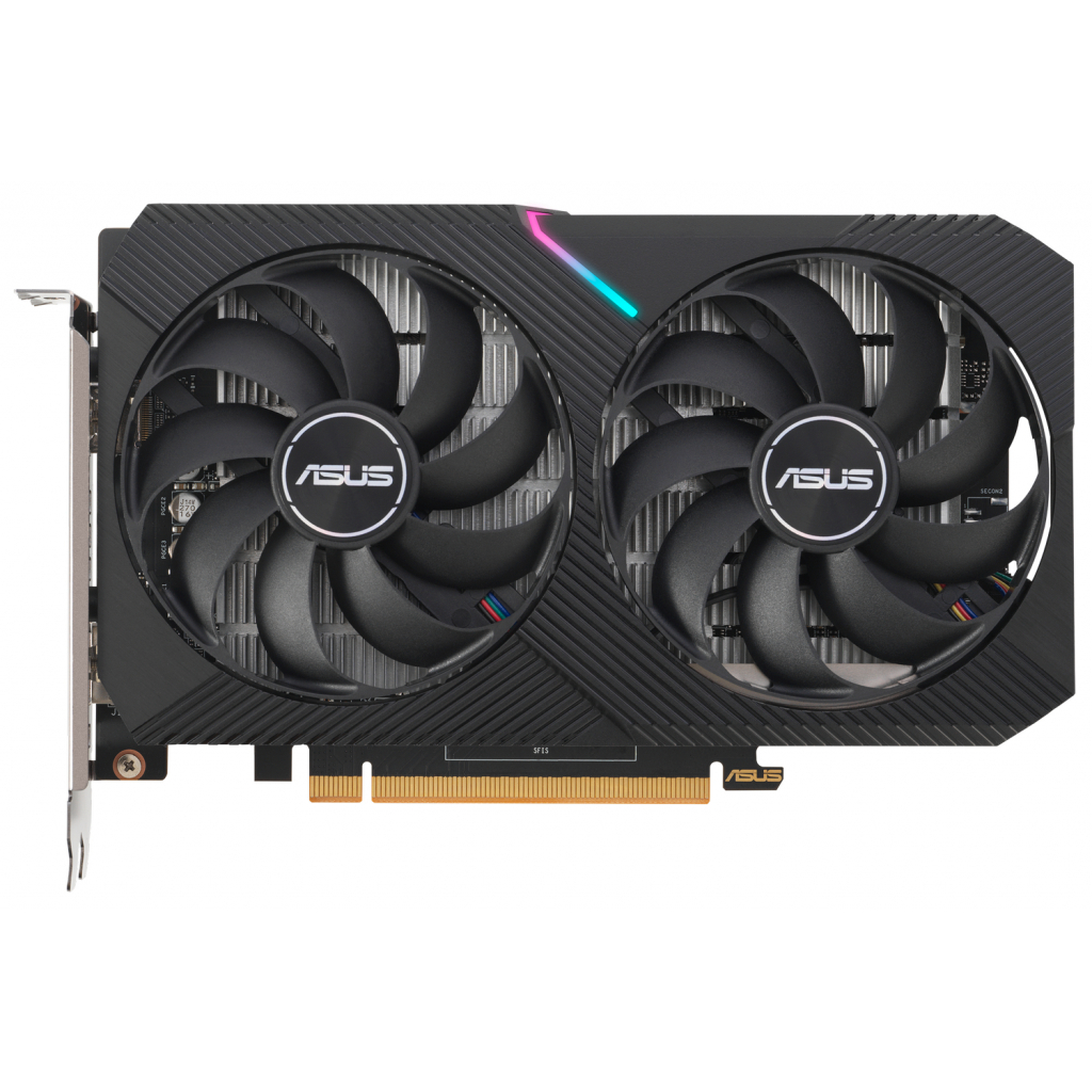 Видеокарта ASUS Radeon RX 6400 4Gb DUAL (DUAL-RX6400-4G) - 1