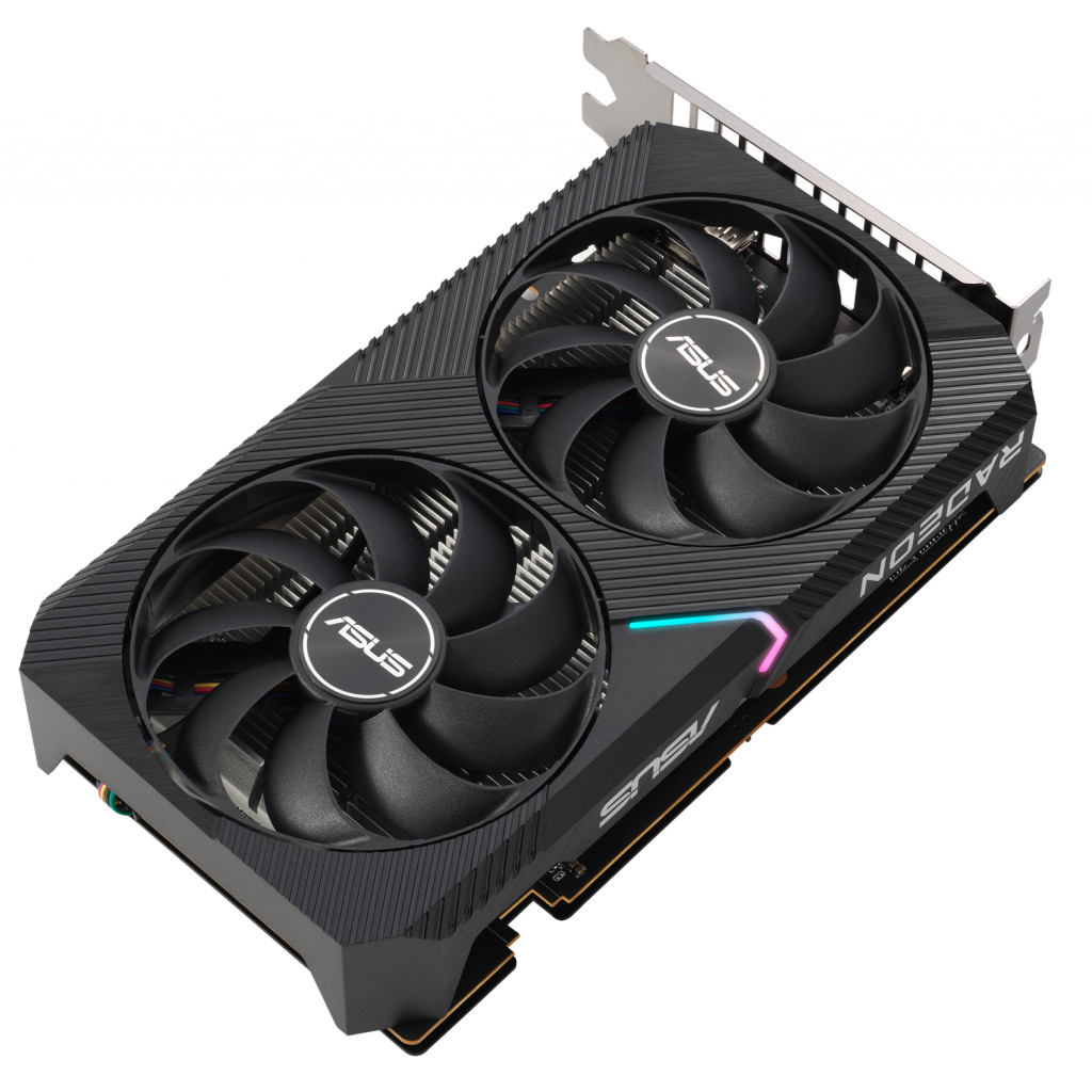 Видеокарта ASUS Radeon RX 6400 4Gb DUAL (DUAL-RX6400-4G) - 4