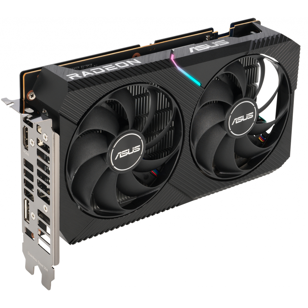 Видеокарта ASUS Radeon RX 6400 4Gb DUAL (DUAL-RX6400-4G) - 5