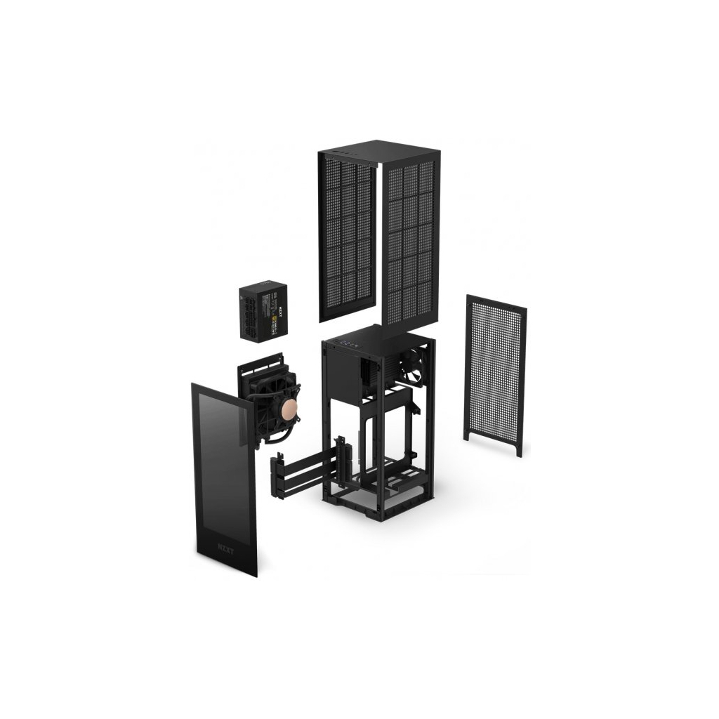 Корпус NZXT H1 Black (CS-H11BB-EU) - 5