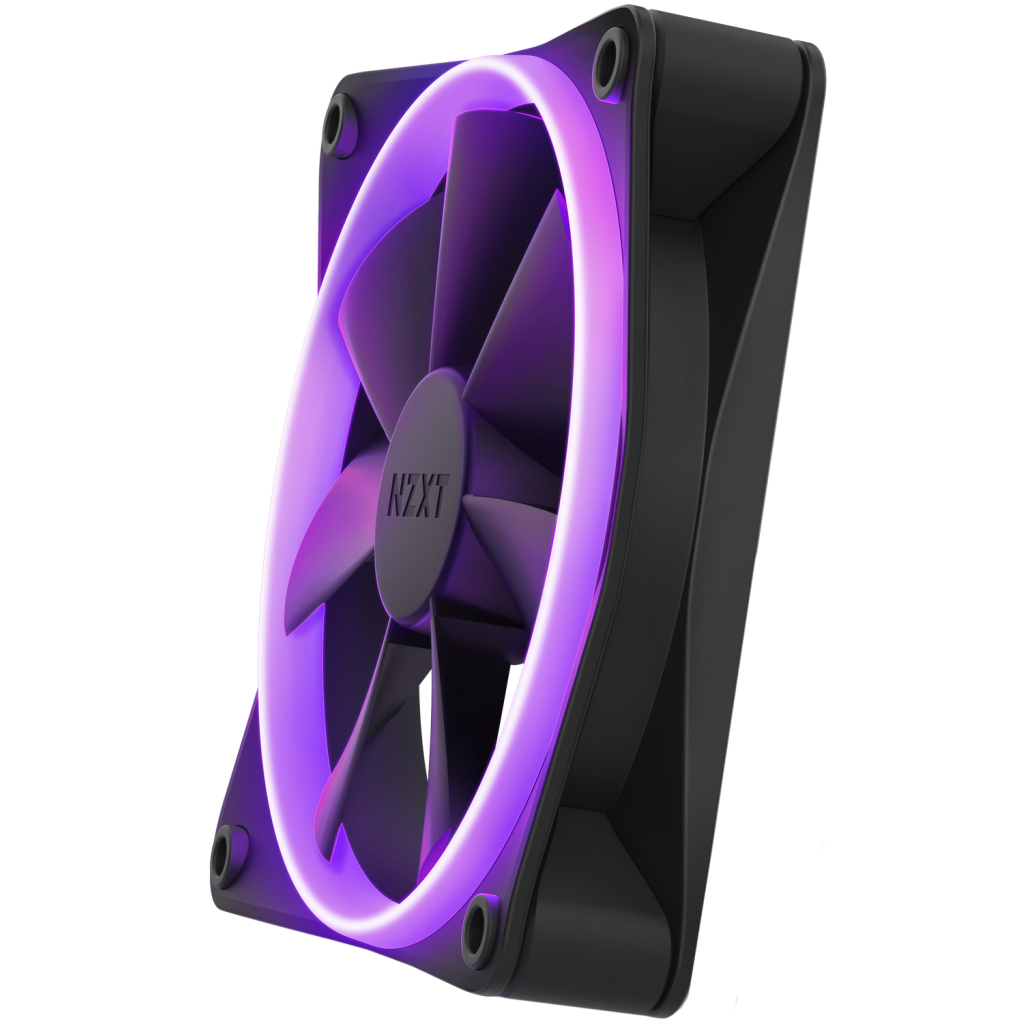 Кулер для корпуса NZXT F120RGB Single (Black) (RF-R12SF-B1) - 2