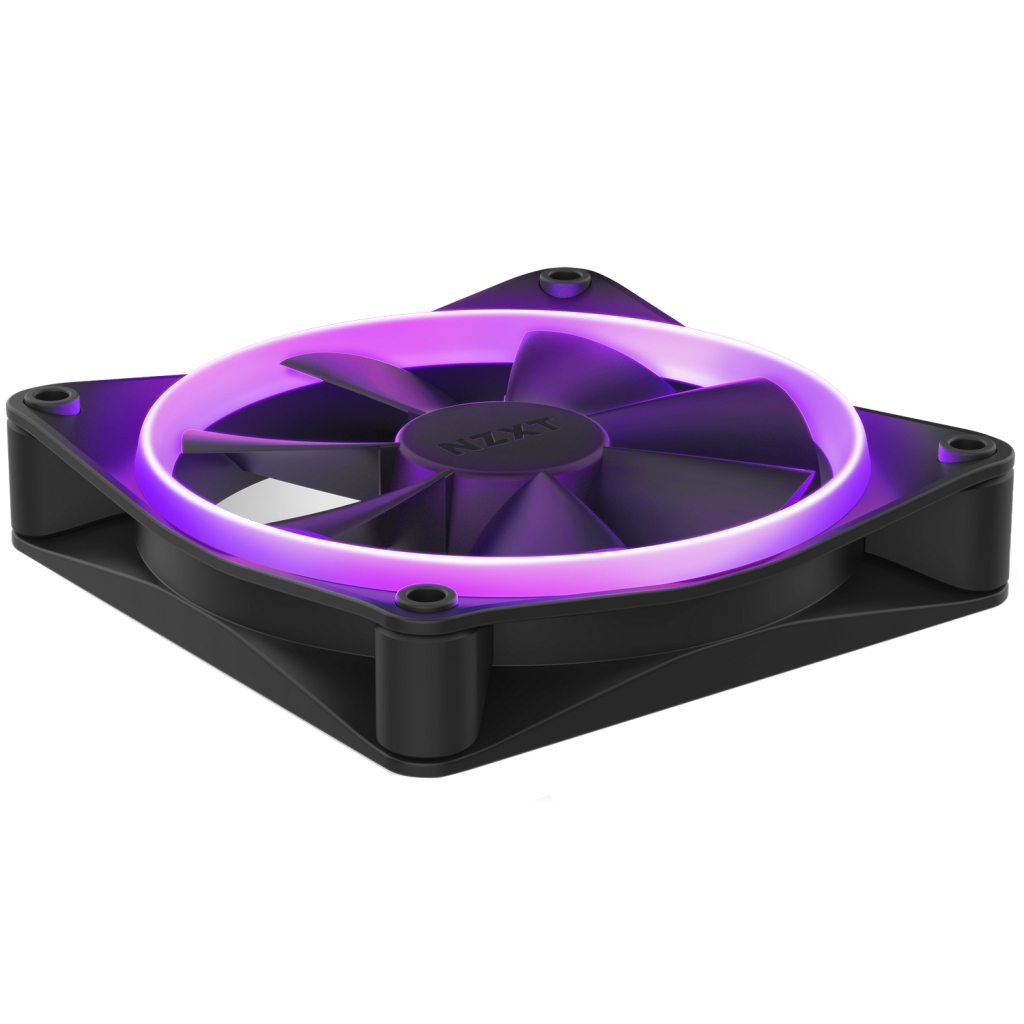 Кулер для корпуса NZXT F120RGB Single (Black) (RF-R12SF-B1) - 4