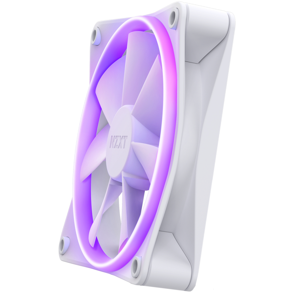 Кулер для корпуса NZXT F120RGB Single (White) (RF-R12SF-W1) - 2