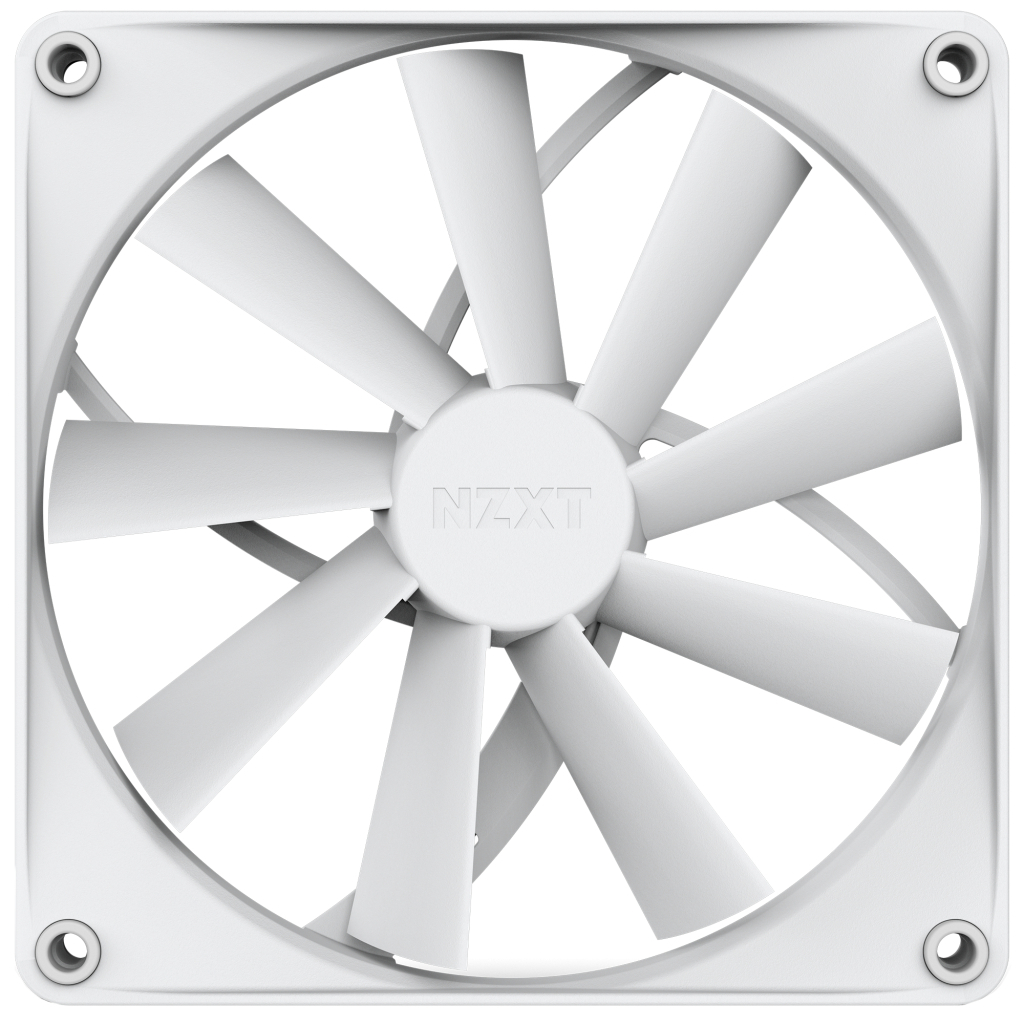 Кулер для корпуса NZXT F140Q Single (White) (RF-Q14SF-W1)