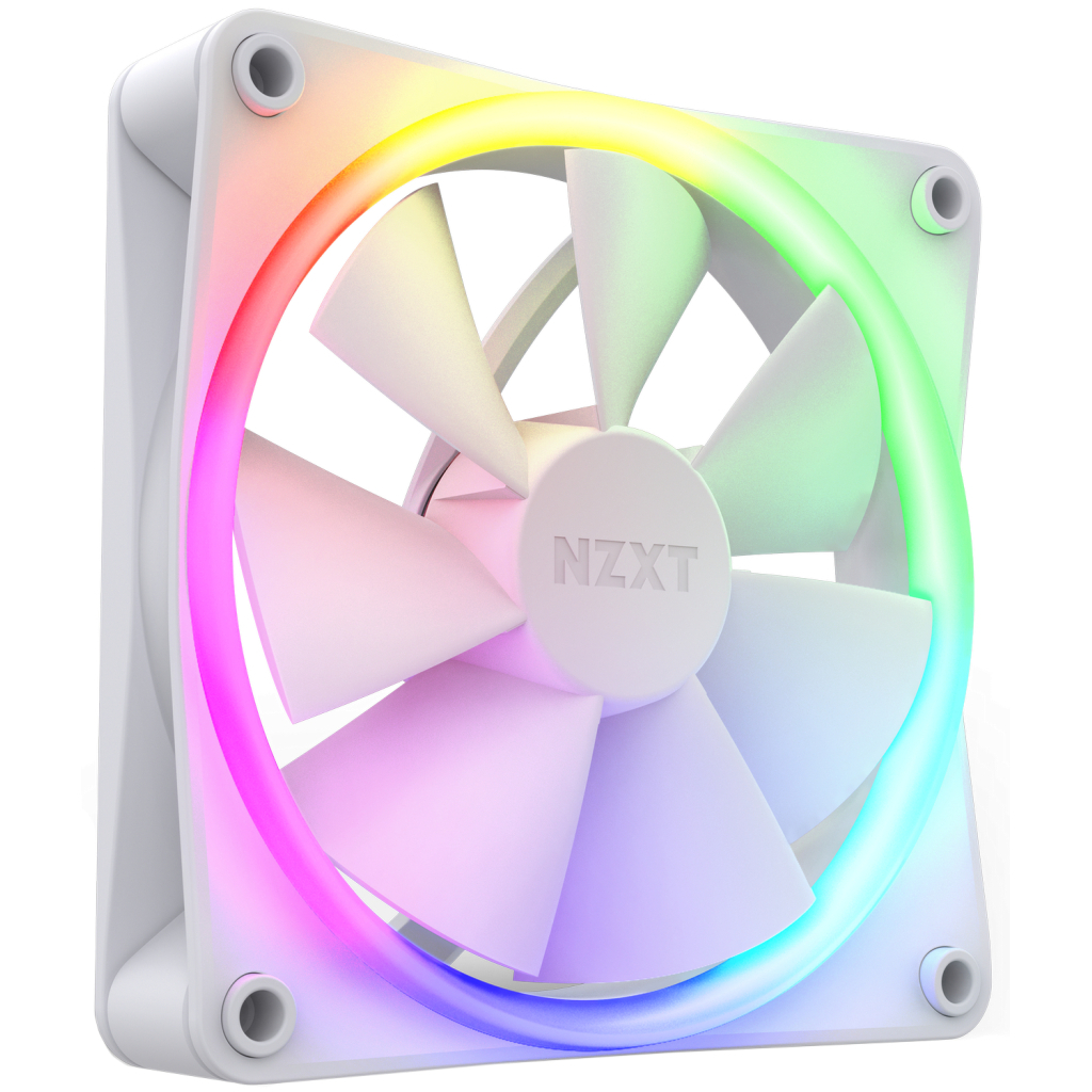 Кулер для корпуса NZXT F140RGB Twin (White) (RF-R14DF-W1) - 1