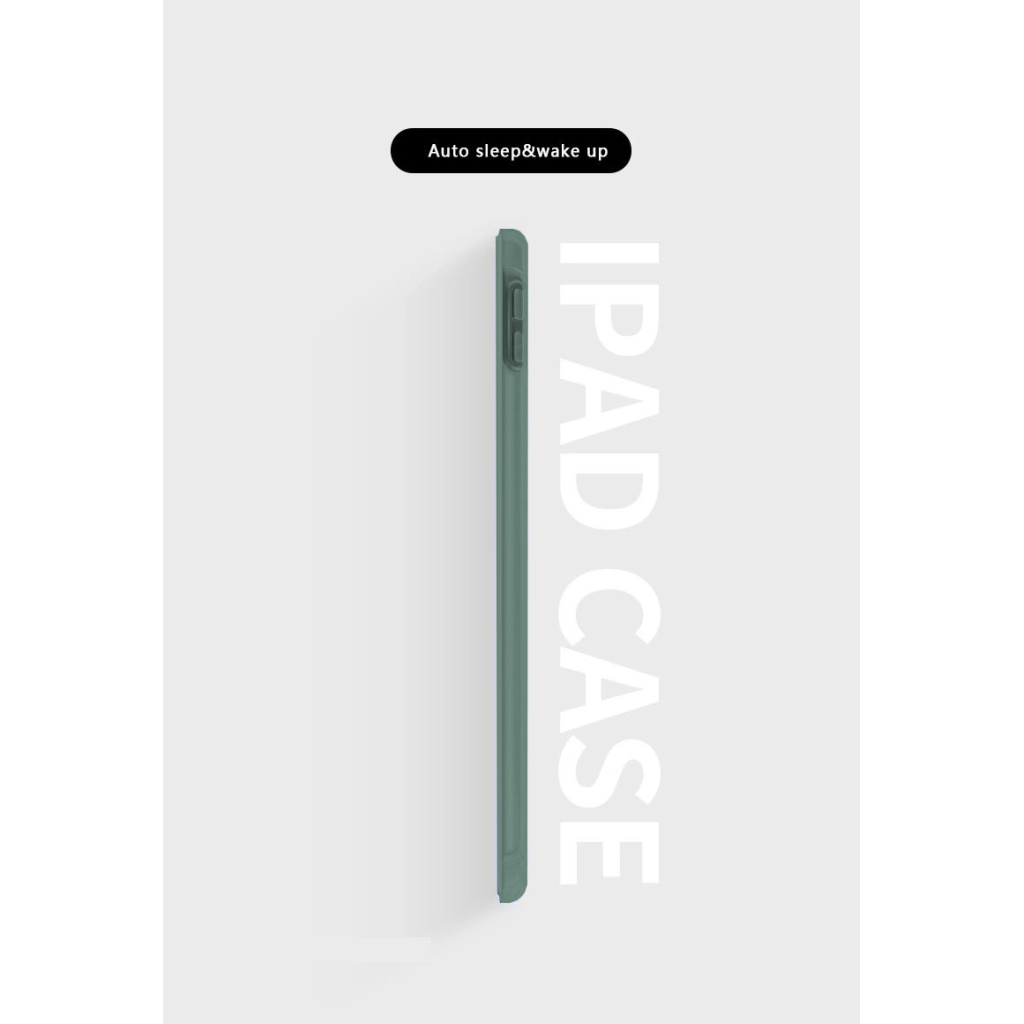 Чехол для планшета BeCover Soft Edge Pencil mount Apple iPad 10.2 2019/2020/2021 Dark G (706811) - 2