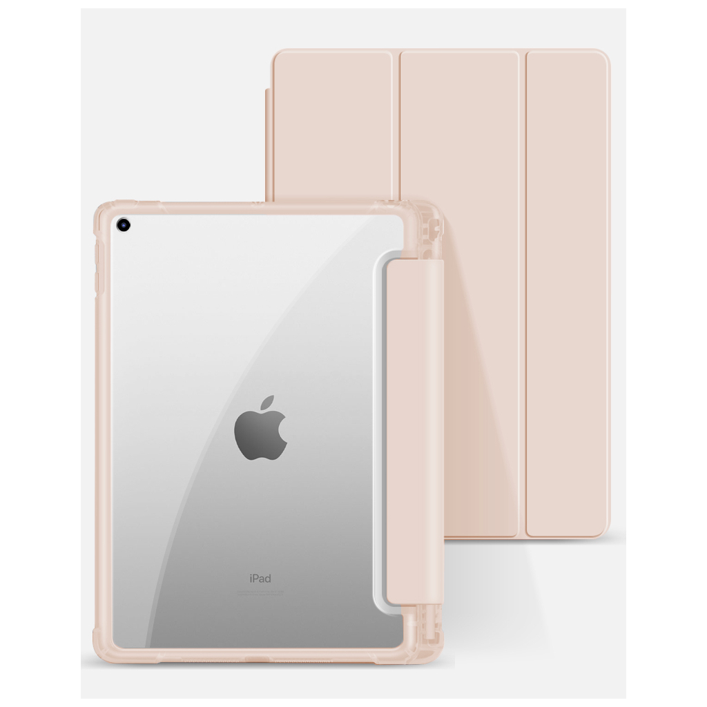 Чехол для планшета BeCover Soft Edge Pencil mount Apple iPad 10.2 2019/2020/2021 Pink (706815) - 1