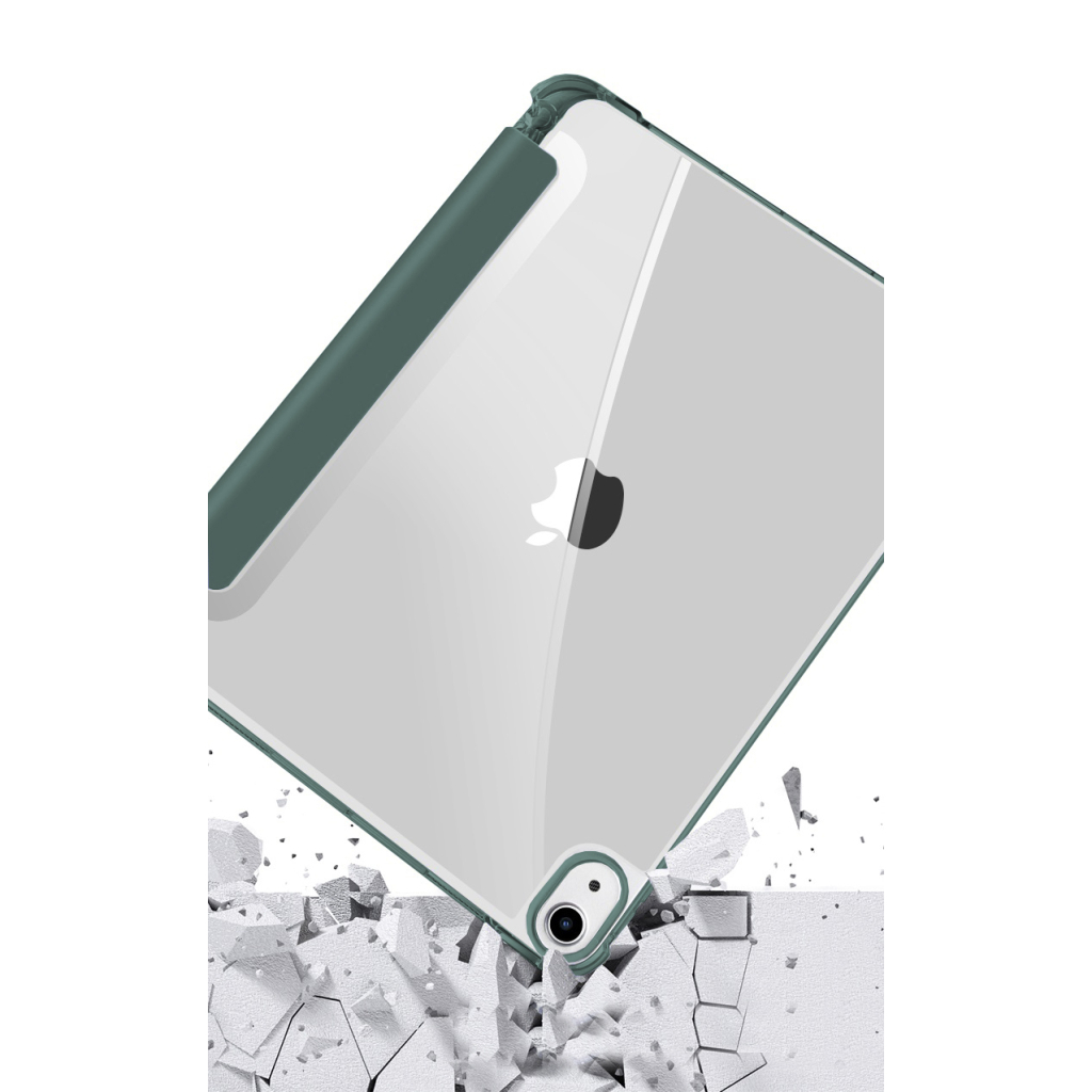 Чехол для планшета BeCover Soft Edge Pencil mount Apple iPad Air 4 10.9 2020/2021 Dark Green (706818) - 1