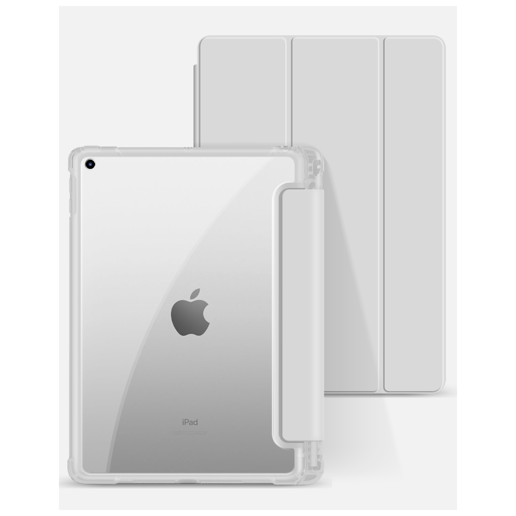 Чехол для планшета BeCover Soft Edge Pencil mount Apple iPad Air 4 10.9 2020/2021 Gray (706820) - 1