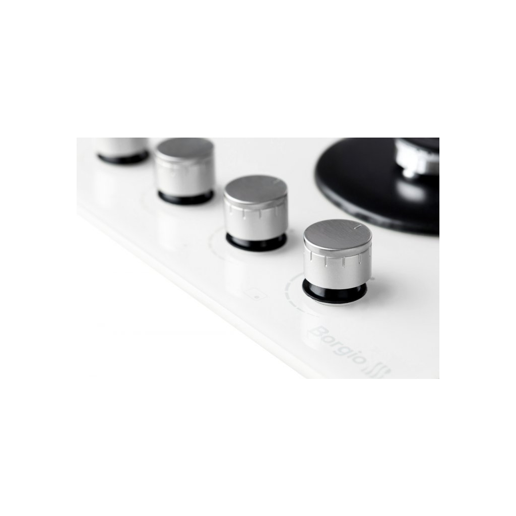 Варочная поверхность Borgio 6192-17 FFD white Glass - 2