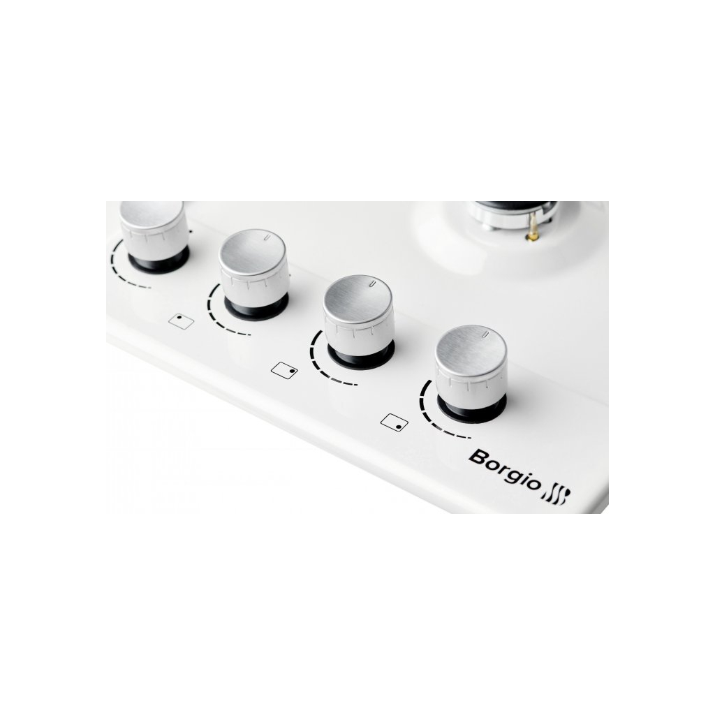 Варочная поверхность Borgio 6940-17 FFD white Enamelled - 2