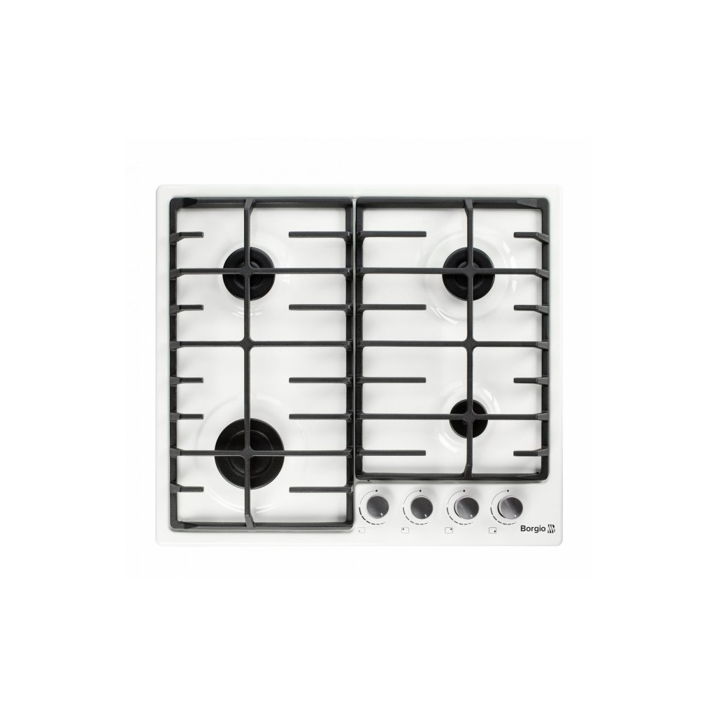 Варочная поверхность Borgio 6940-17 FFD white Enamelled