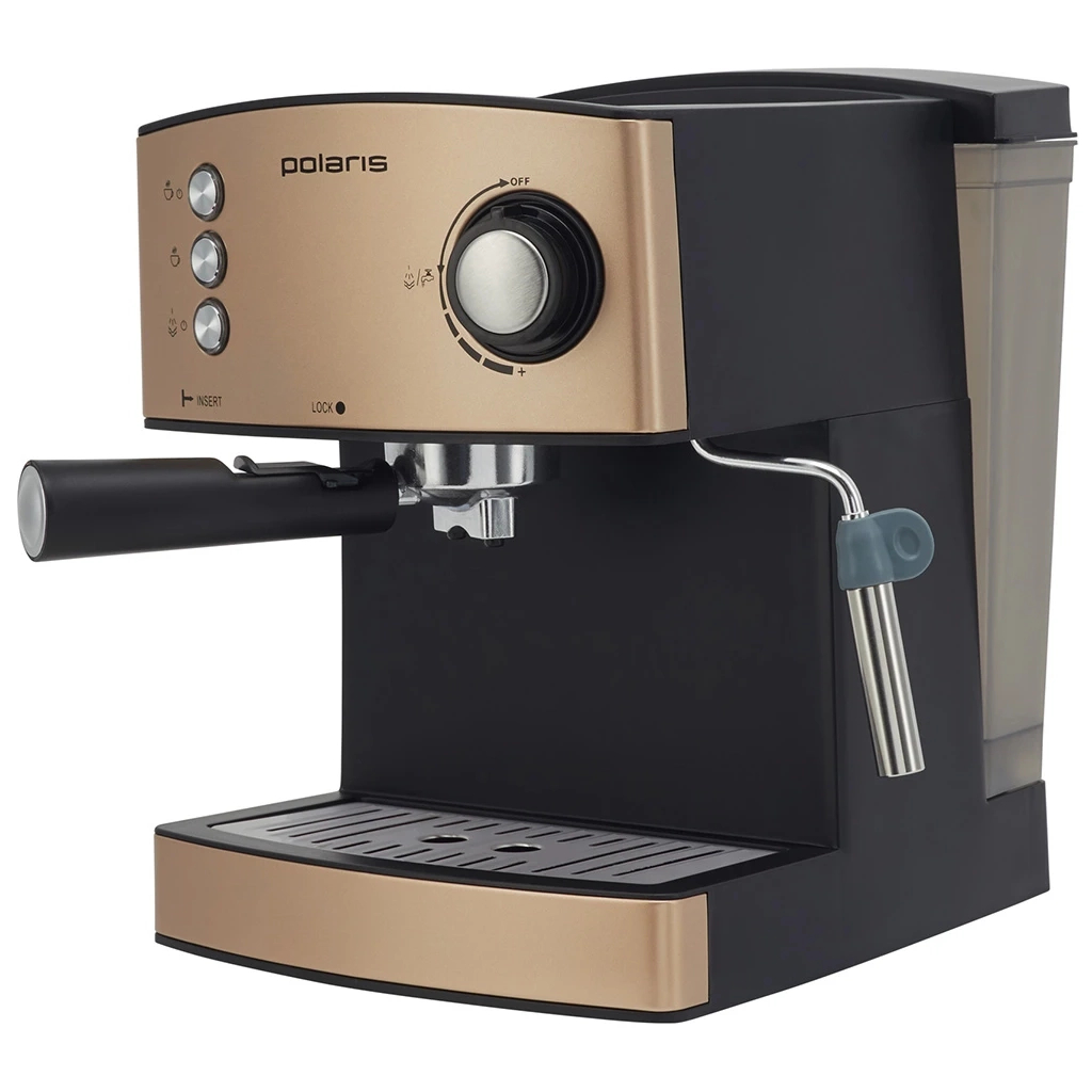 Рожковая кофеварка эспрессо Polaris PCM 1527E Adore Crema (PCM1527E) - 1
