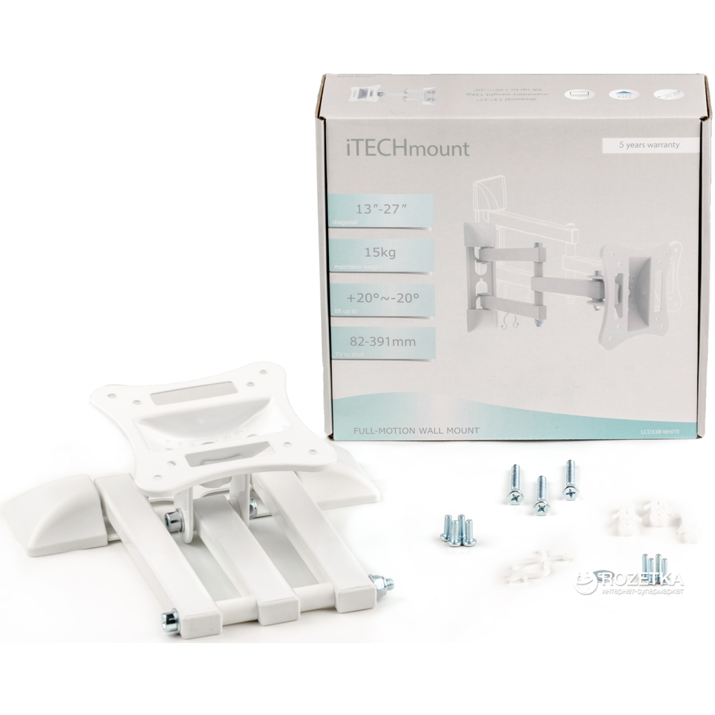 Кронштейн ITech LCD33B WHITE - 2