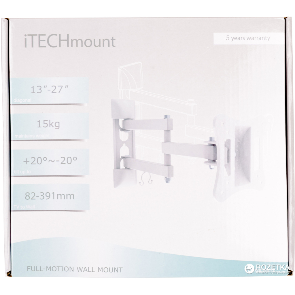 Кронштейн ITech LCD33B WHITE - 3