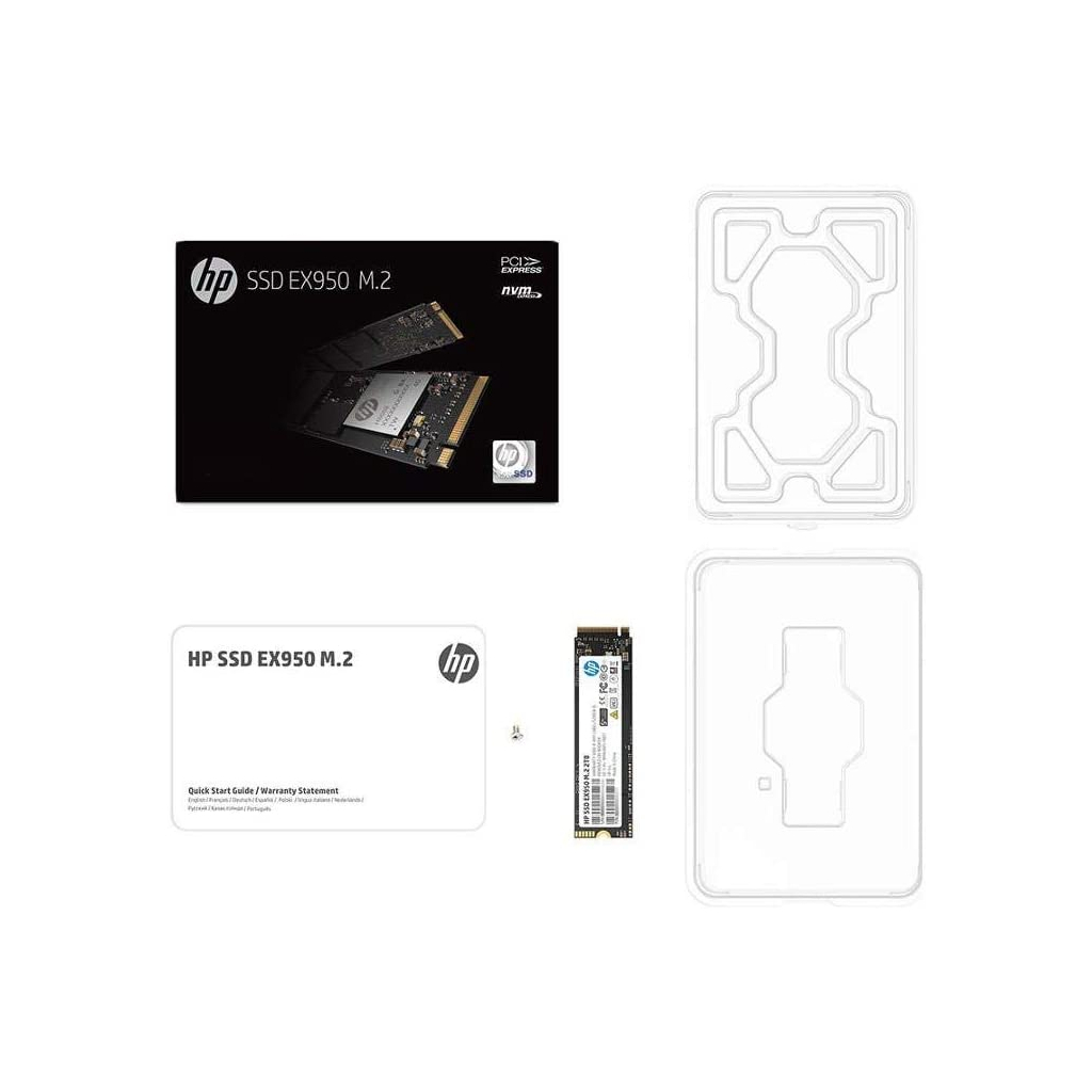 Накопитель SSD M.2 2280 2TB FX900 Pro HP (4A3U1AA) - 3