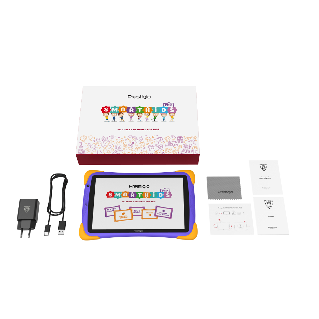 Планшет Prestigio SmartKids Pro 4511 10.1" 3/32GB, 4G/LTE (PMT4511_4G_E_EU) - 10 Планшет Prestigio SmartKids Pro 4511 10.1" 3/32GB, 4G/LTE (PMT4511_4G_E_EU) - 10