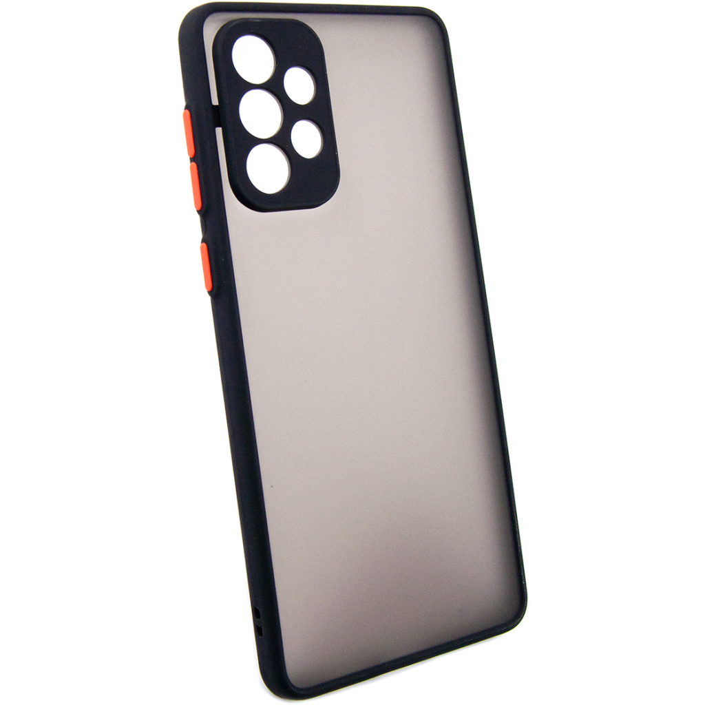 Чехол для моб. телефона Dengos Matte Samsung Galaxy A73 5G (black) (DG-TPU-MATT-107) - 1