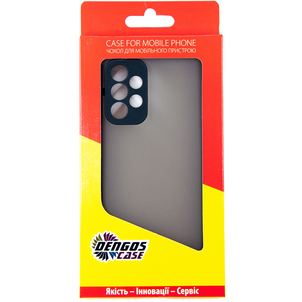 Чехол для моб. телефона Dengos Matte Samsung Galaxy A73 5G (black) (DG-TPU-MATT-107) - 4