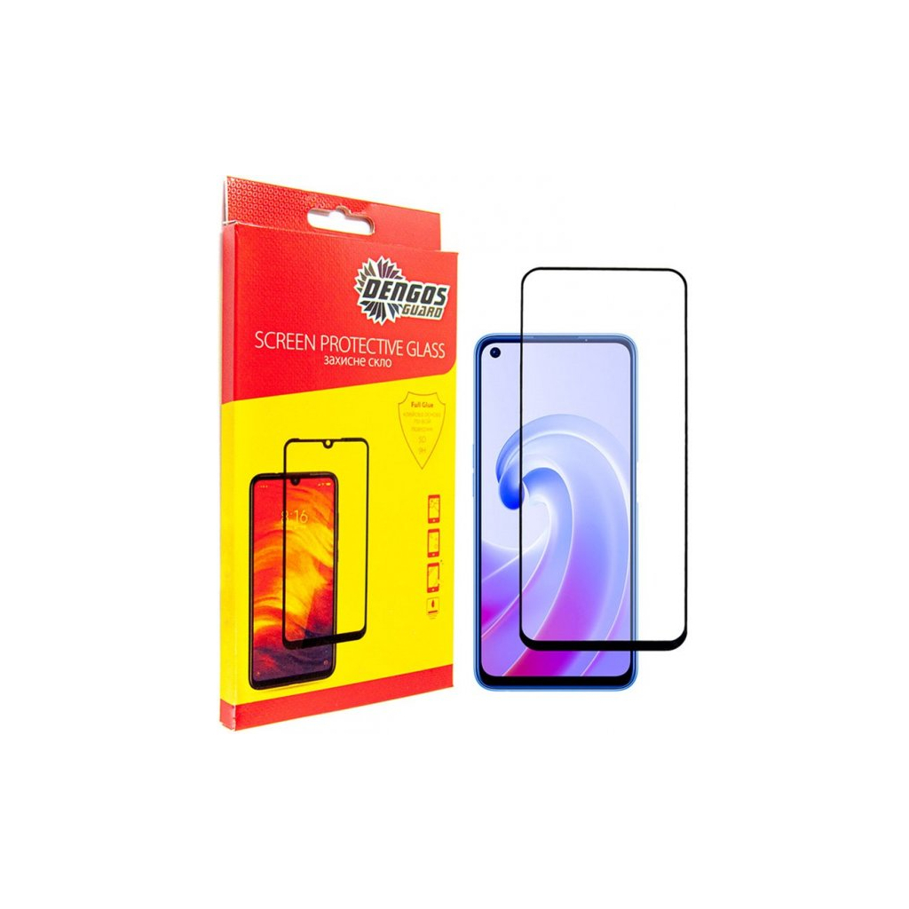 Стекло защитное Dengos Full Glue Oppo A76 (TGFG-222)