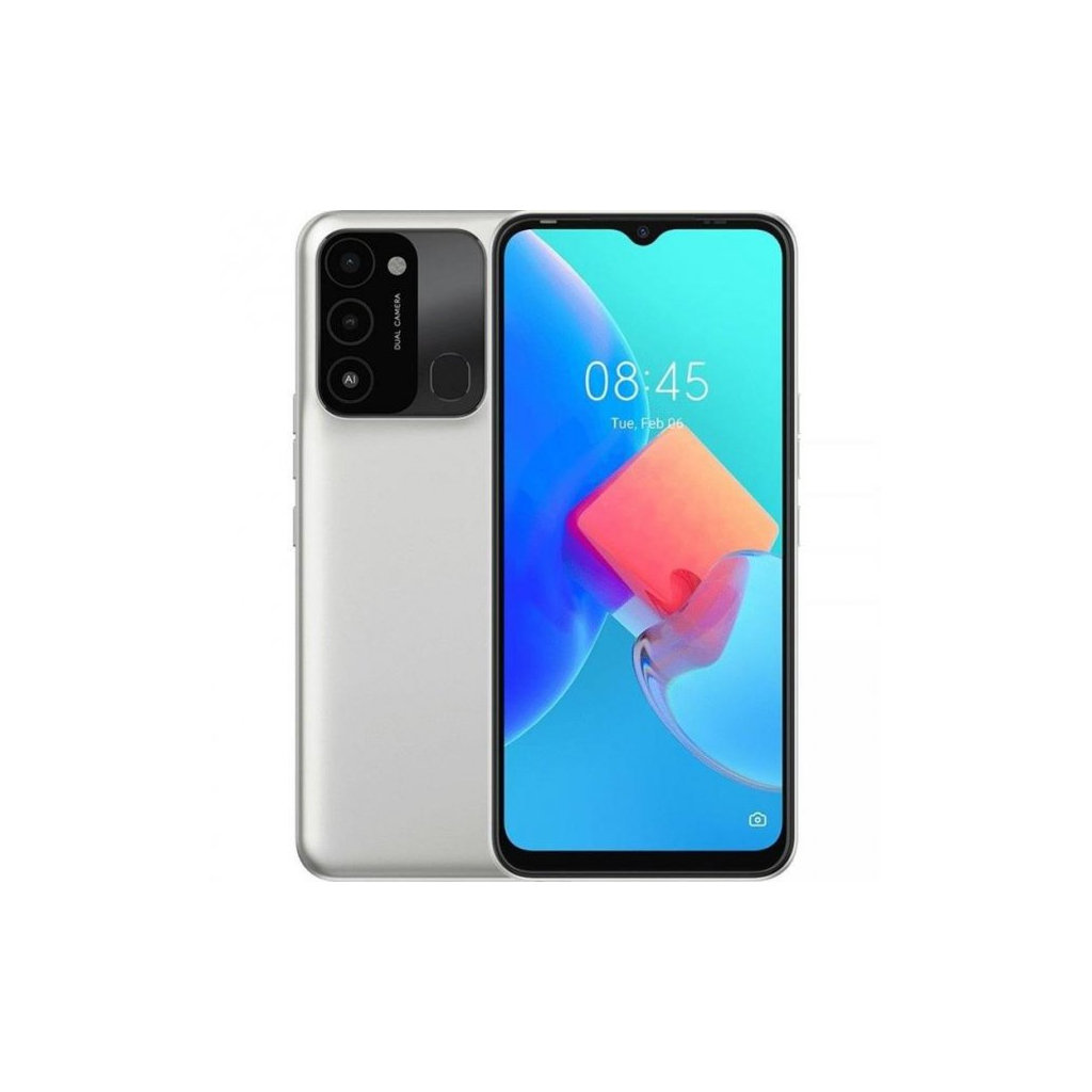 Мобильный телефон Tecno KG5k (Spark 8С 4/128Gb) Diamond Grey (4895180777943)