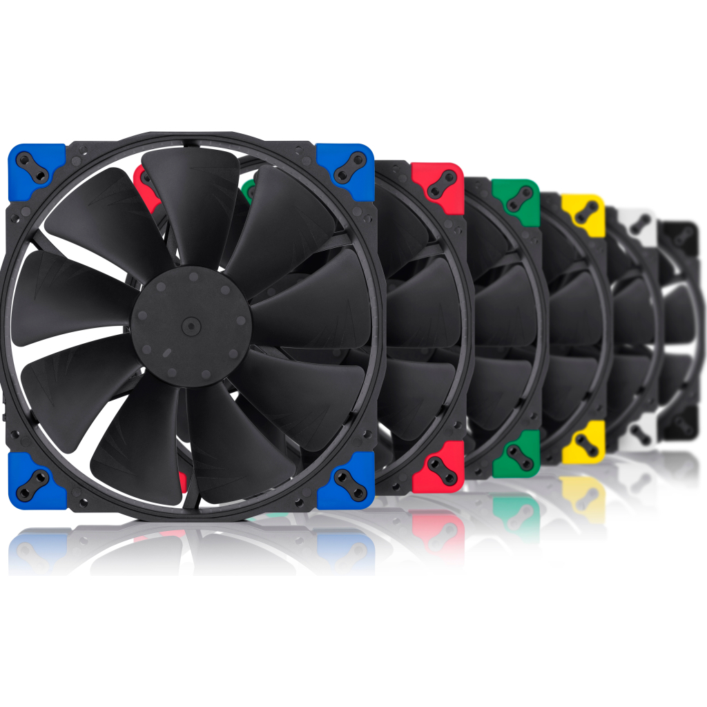 Кулер для корпуса Noctua NF-A20 PWM CHROMAX.BLACK.SWAP - 4