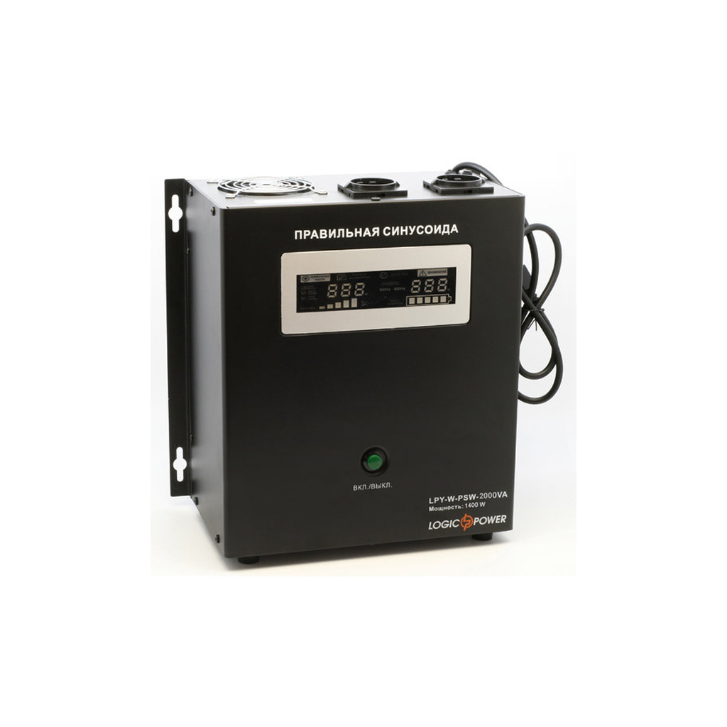 Источник бесперебойного питания LogicPower LPY- W - PSW-2000VA+, 10А/20А (4146) - 1 Источник бесперебойного питания LogicPower LPY- W - PSW-2000VA+, 10А/20А (4146) - 1