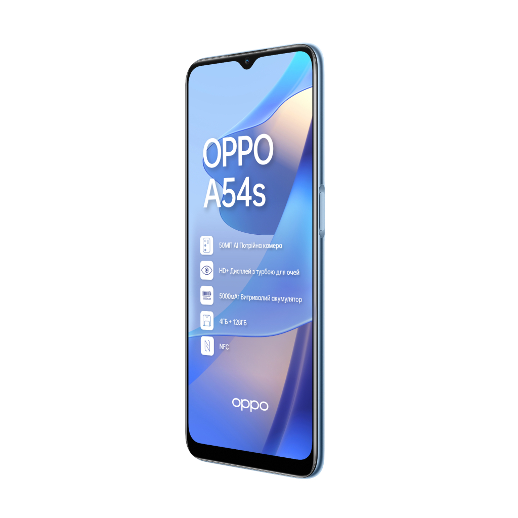 Мобильный телефон Oppo A54s 4/128GB Blue (OFCPH2273_BLUE) - 1