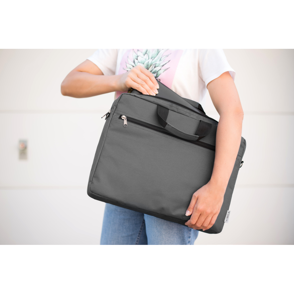 Сумка для ноутбука Vinga 16" NB110X gray (NB110XGR) - 5