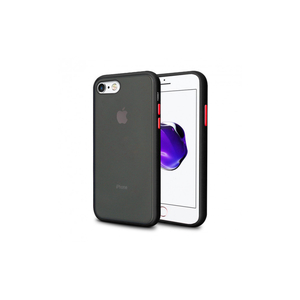 Чехол для моб. телефона MakeFuture Apple iPhone SE 2020 Frame (Matte PC+TPU) Black (MCMF-AISE20BK)