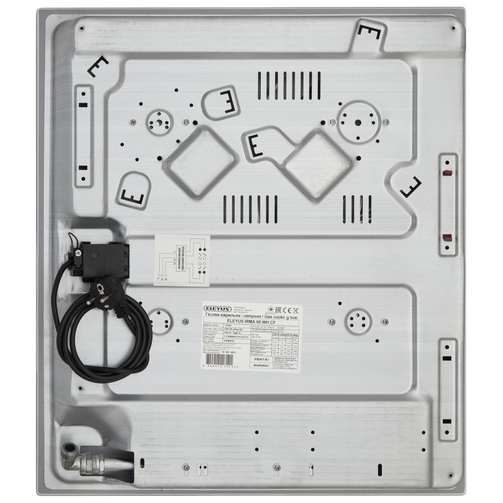 Варочная поверхность Eleyus IRMA 60 WH CF - 10