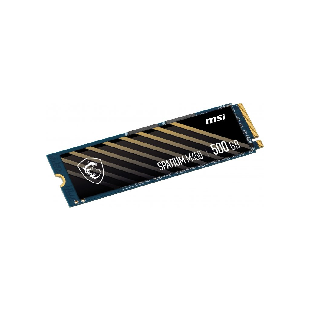 Накопитель SSD M.2 2280 500GB SPATIUM M450 MSI (S78-440K090-P83) - 1