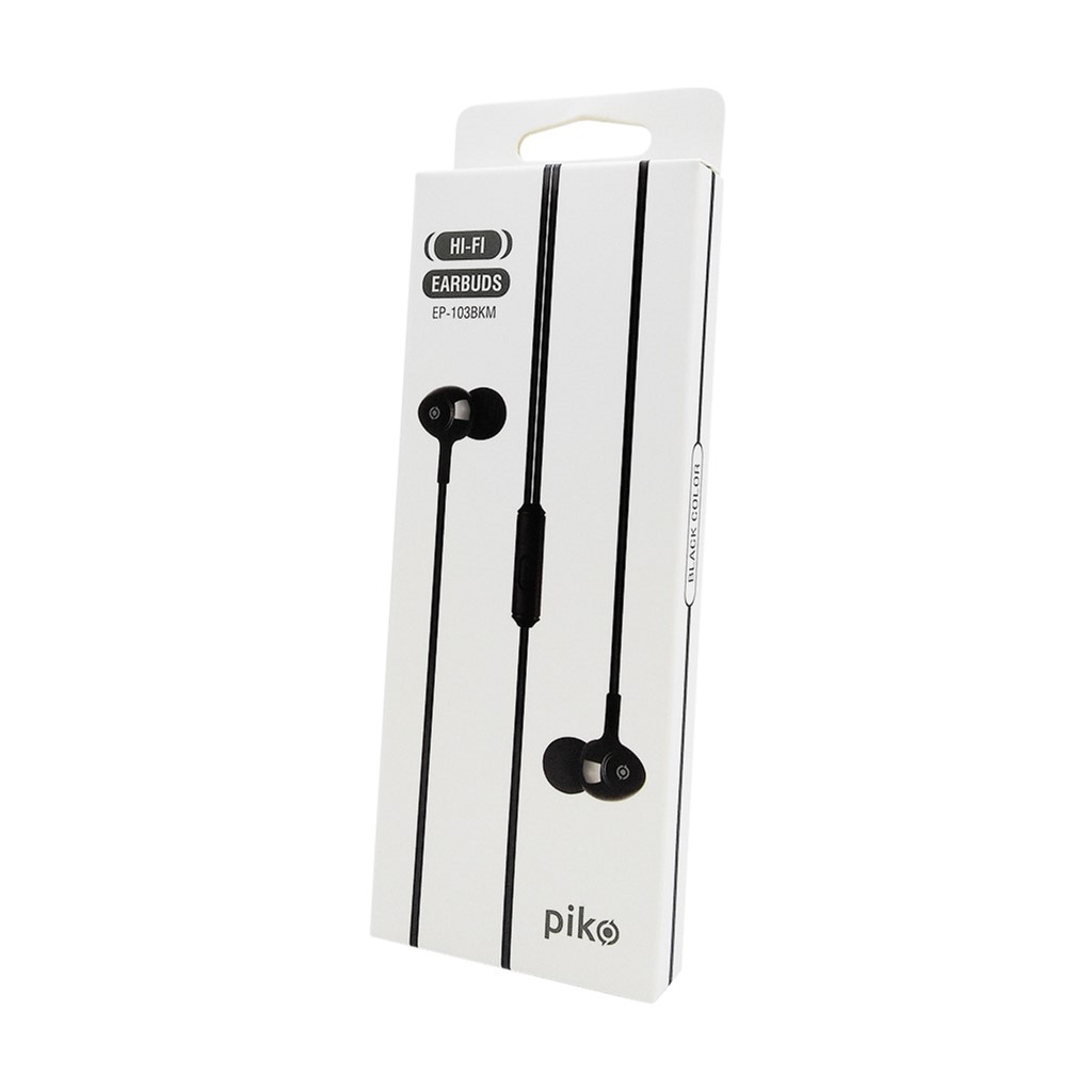 Наушники Piko EP-103BKM Black (1283126477799) - 1