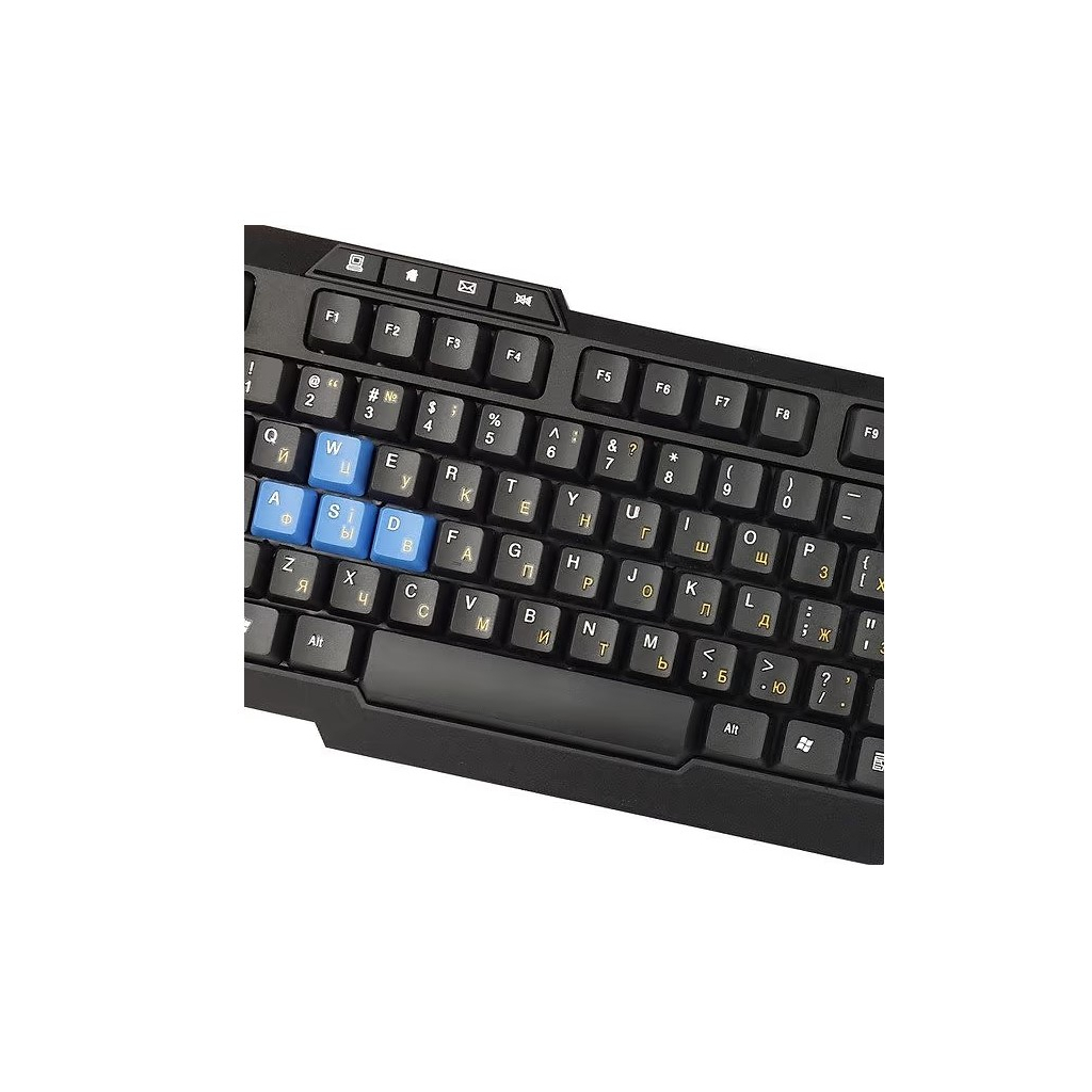 Клавиатура Piko KB-106 USB Black (1283126467097) - 1