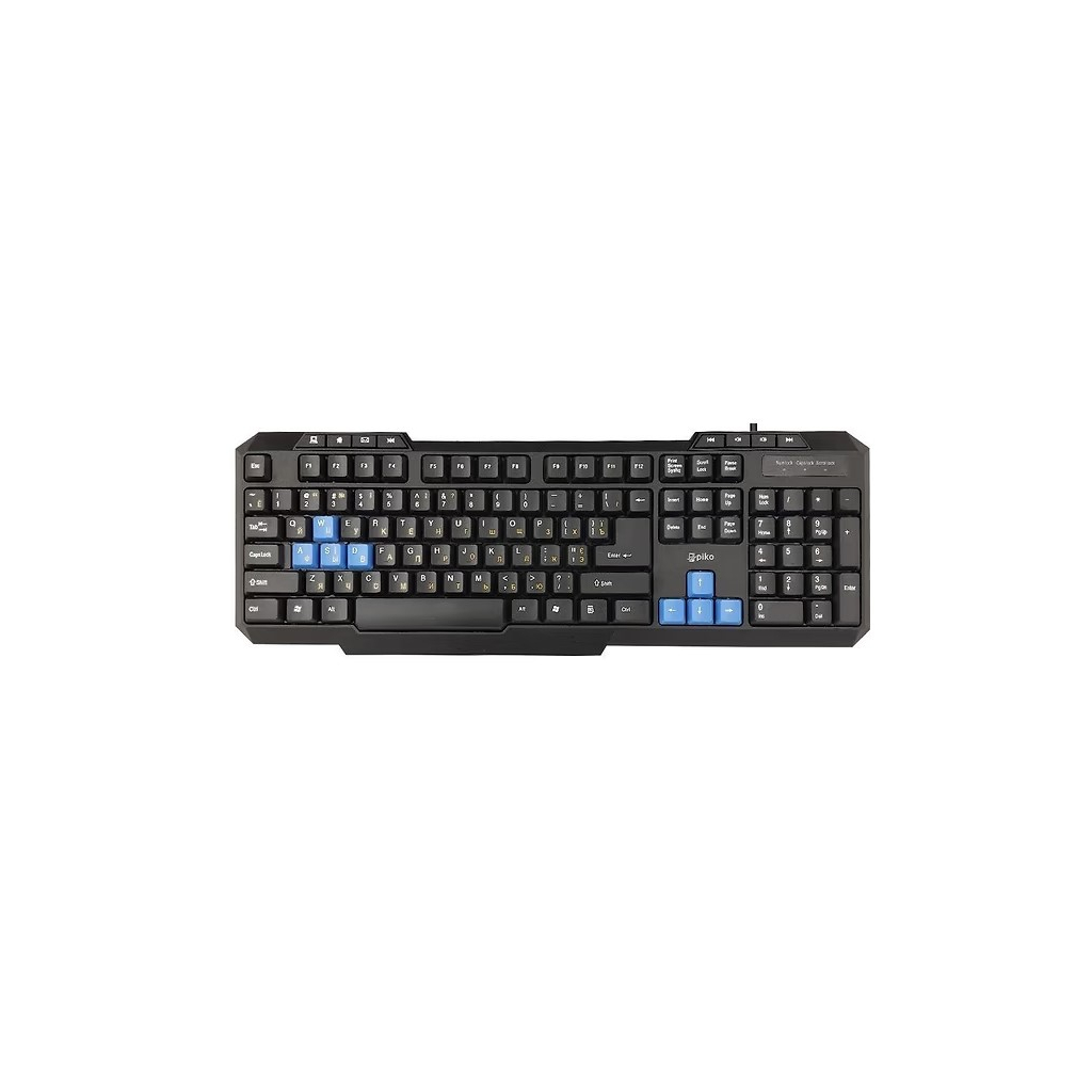 Клавиатура Piko KB-106 USB Black (1283126467097)