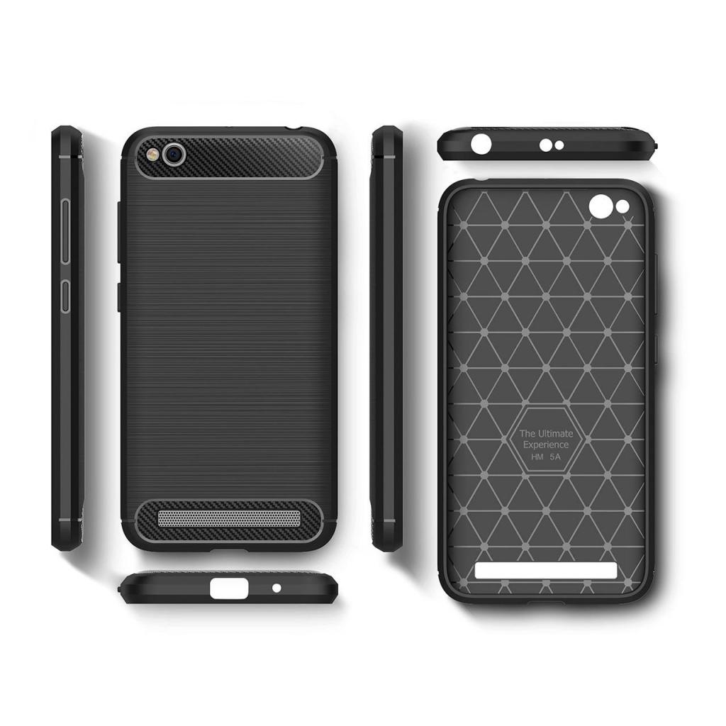Чехол для моб. телефона Laudtec для Xiaomi Redmi 5A Carbon Fiber (Black) (LT-R5AB) - 2