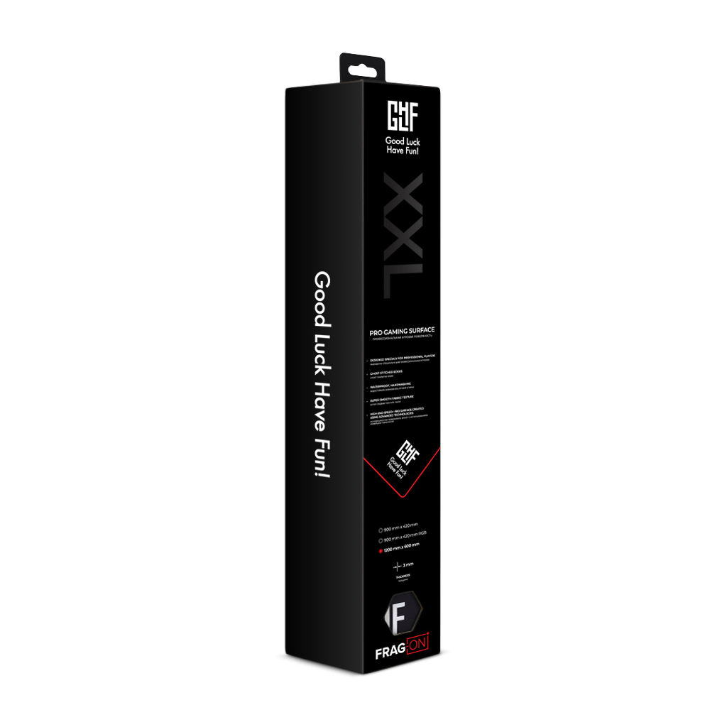 Коврик для мышки ABYstyle GLHF Speed ХXL Black (FGLMP2021PROF0XXL) - 3