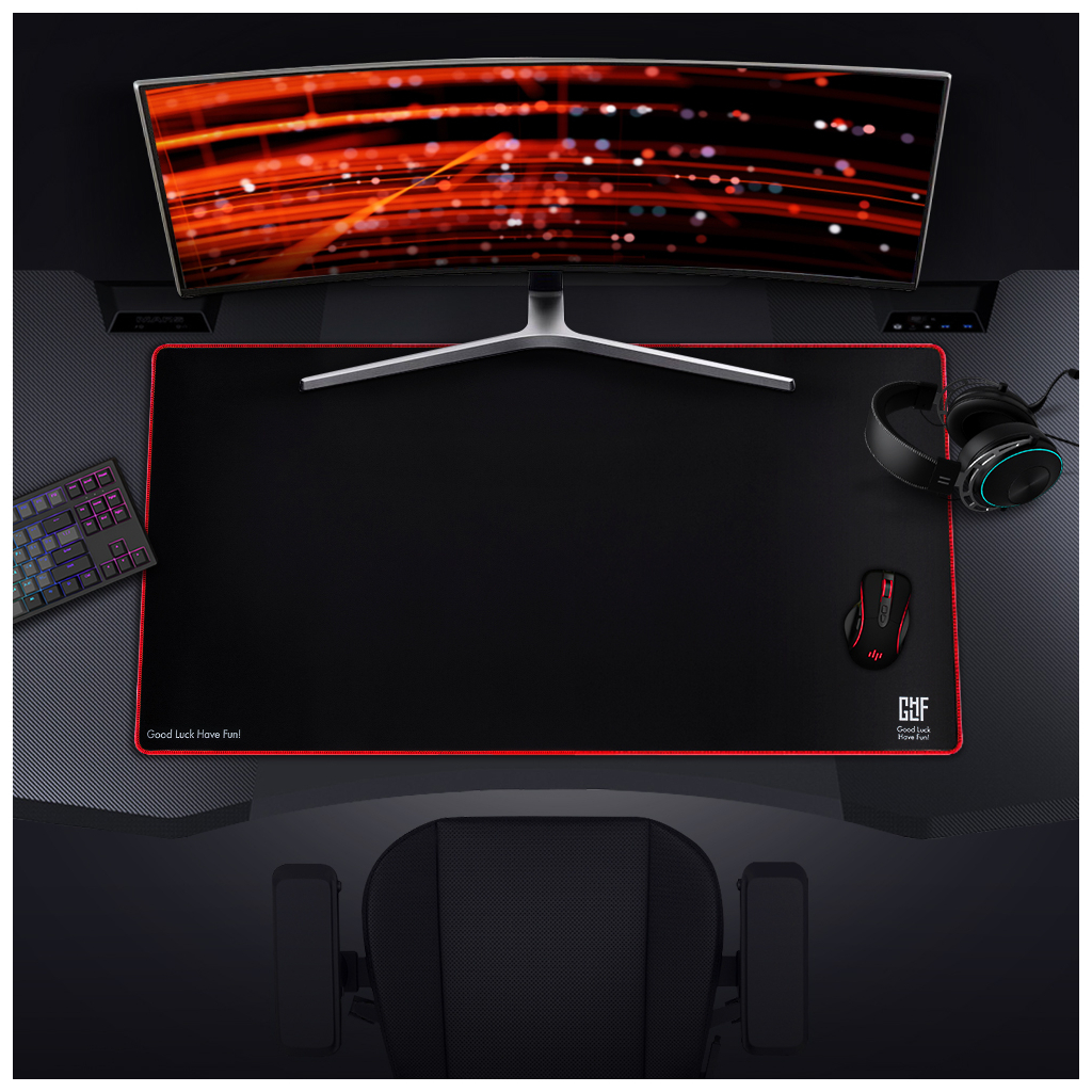 Коврик для мышки ABYstyle GLHF Speed ХXL Black (FGLMP2021PROF0XXL) - 4