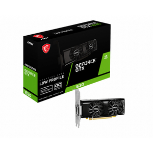 Видеокарта MSI GeForce GTX1630 4096Mb LP OC (GTX 1630 4GT LP OC)