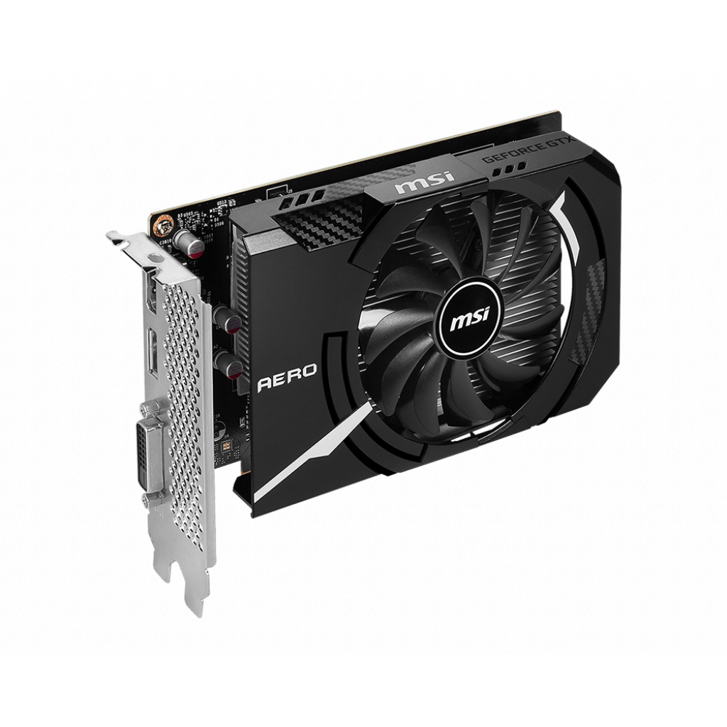 Видеокарта MSI GeForce GTX1630 4096Mb AERO ITX OC (GTX 1630 AERO ITX 4G OC) - 3