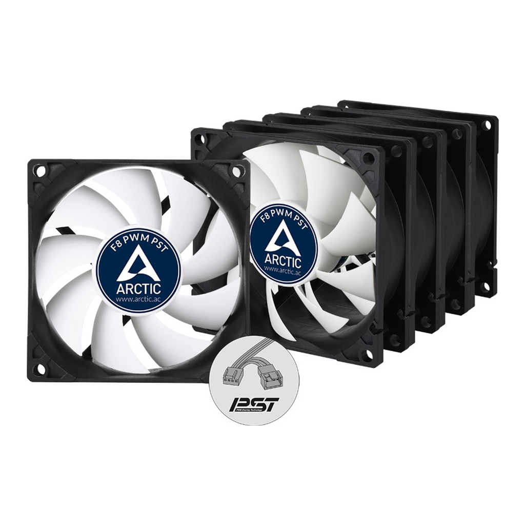 Кулер для корпуса Arctic F8 PWM PST (ACFAN00064A)