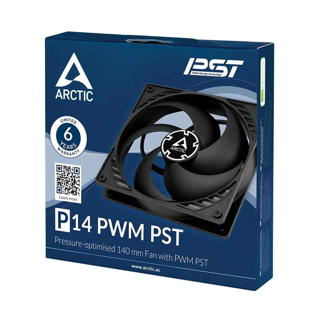 Кулер для корпуса Arctic P14 PWM PST (ACFAN00125A) - 3