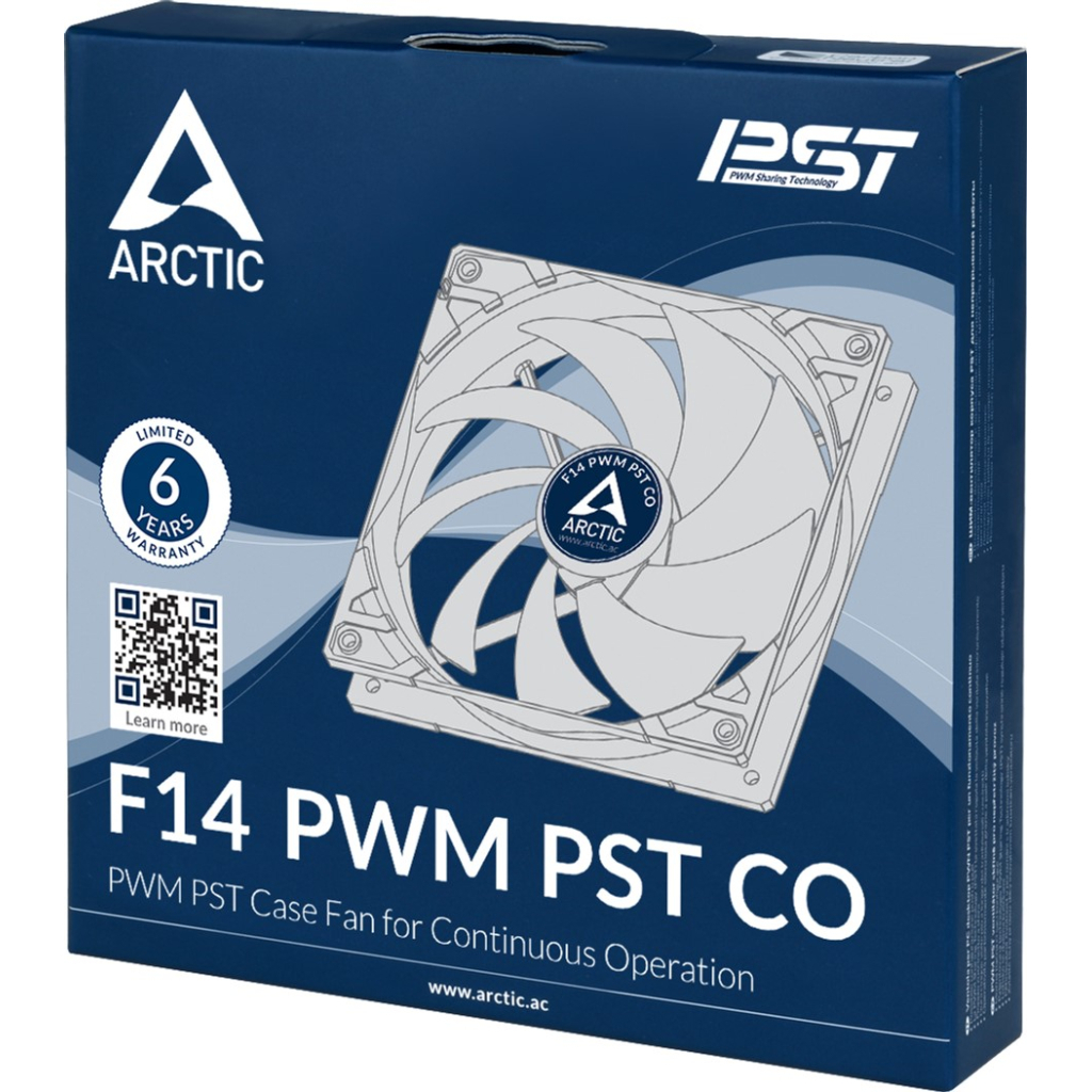 Кулер для корпуса Arctic F14 PWM PST CO (ACFAN00080A) - 5