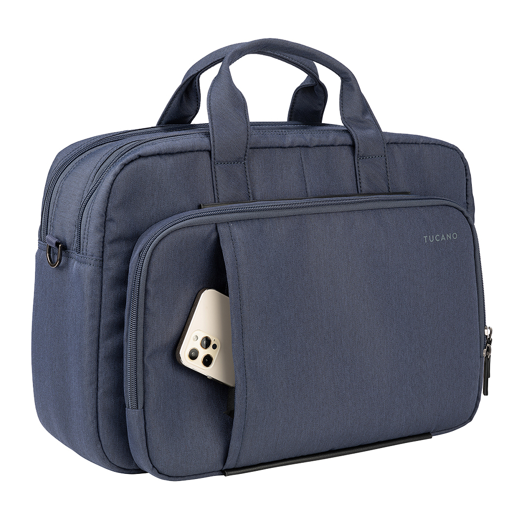 Сумка для ноутбука Tucano 15.6" Flash, Blue (BFLASH15-B) - 6