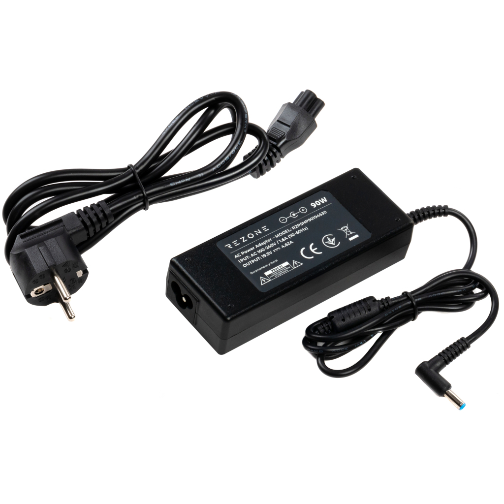Блок питания к ноутбуку Rezone HP 90W 19.5V 4.62А 4.5*3.0 (RZPSHP90194530) - 2 Блок питания к ноутбуку Rezone HP 90W 19.5V 4.62А 4.5*3.0 (RZPSHP90194530) - 2