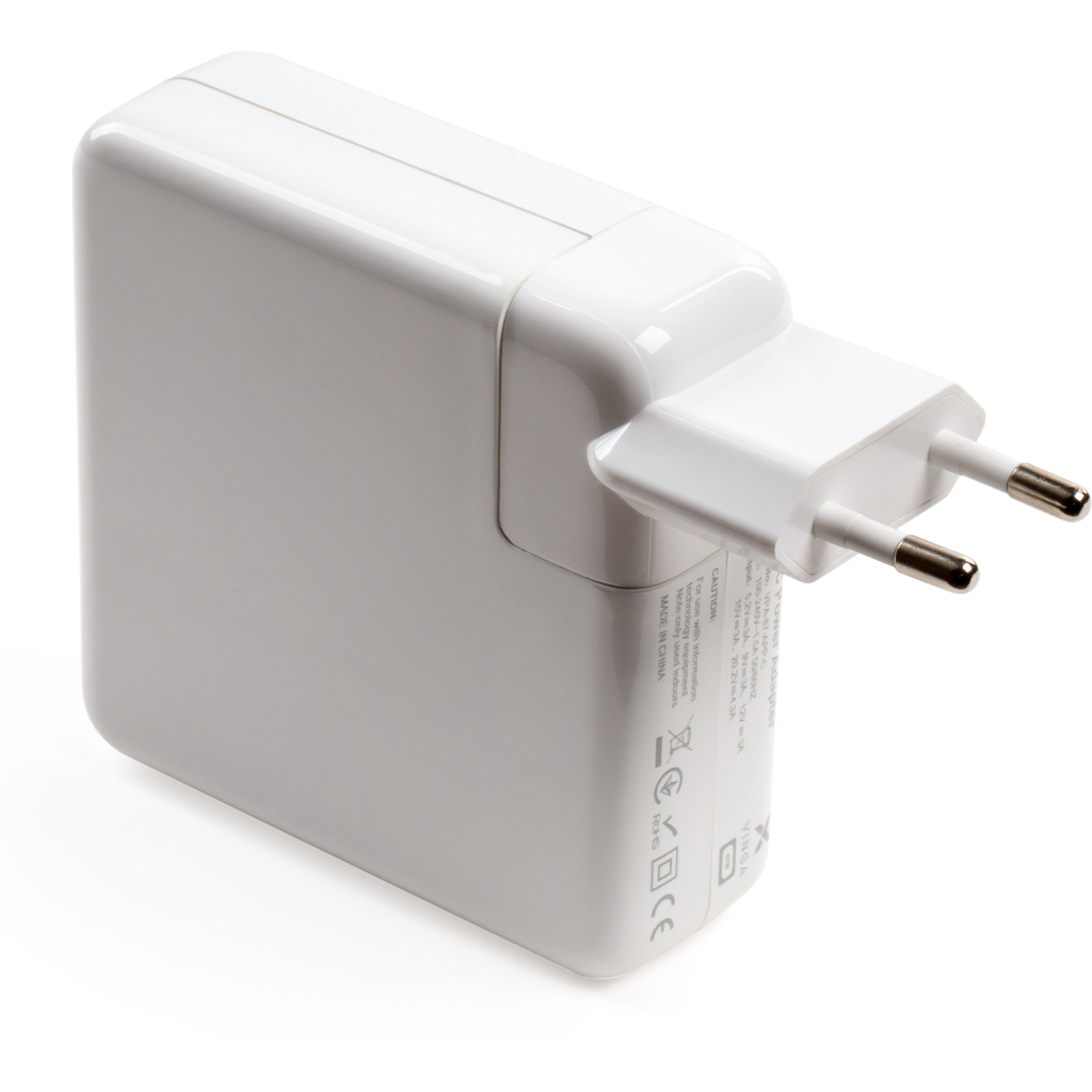 Блок питания к ноутбуку Vinga Apple 96W 5.2V3A/9V3A/12V3A/15V3A/20.5V4.7A USB-C (VPA-96-APP-C) - 1