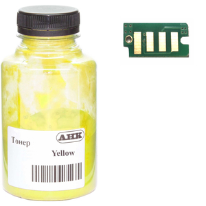 Тонер Ricoh C231/232/24 2/310/311/320 180г+chip Yellow AHK (50000114)