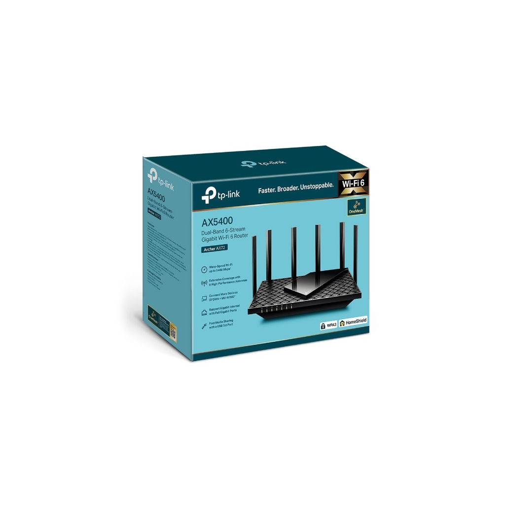 Маршрутизатор TP-Link ARCHER-AX72 - 3 Маршрутизатор TP-Link ARCHER-AX72 - 3