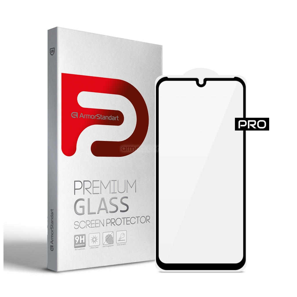 Стекло защитное Armorstandart Pro ZTE Blade A51 lite Black (ARM61016)