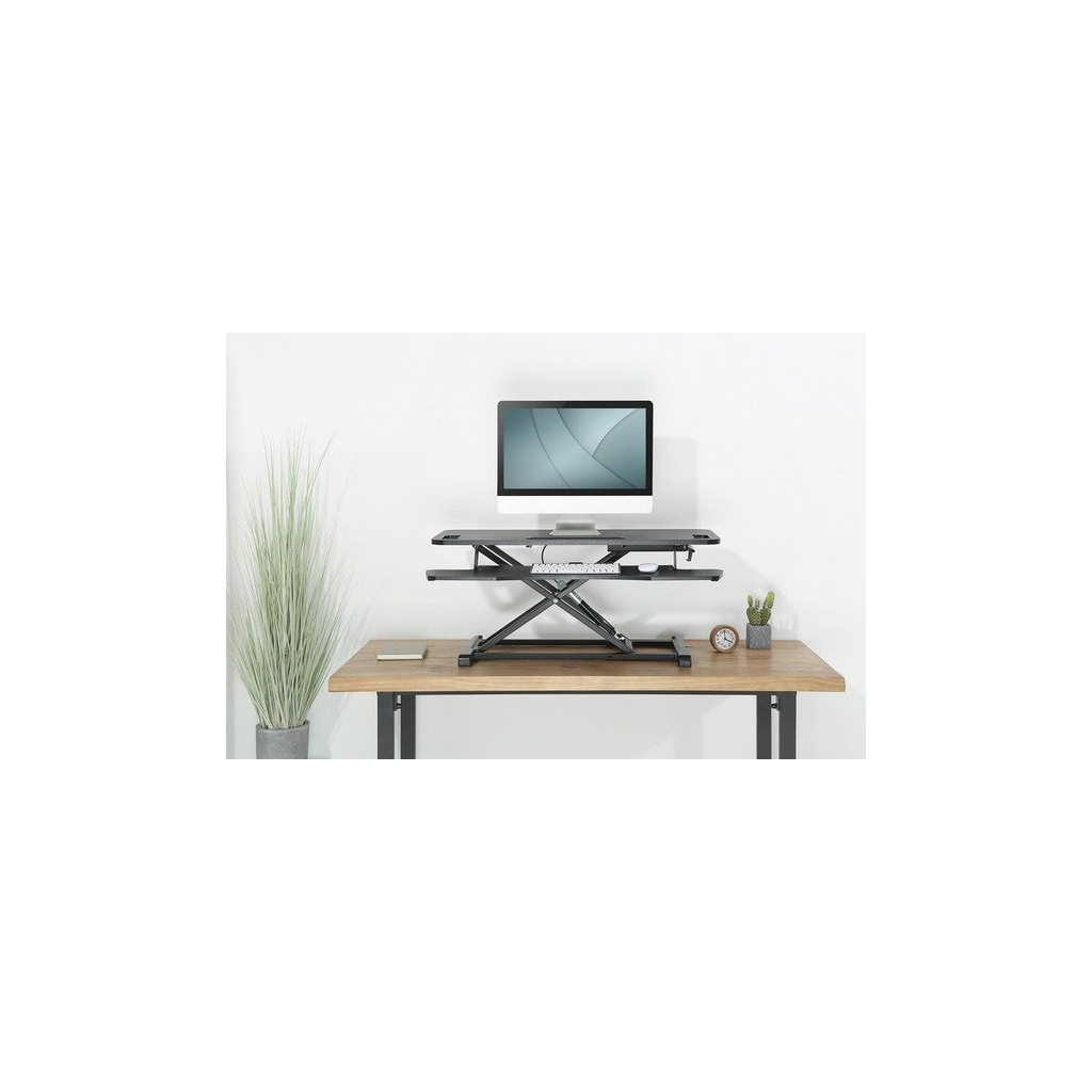 Столик для ноутбука Digitus Ergonomic Workspace Riser, 11-46cm, black (DA-90380-1) - 1 Столик для ноутбука Digitus Ergonomic Workspace Riser, 11-46cm, black (DA-90380-1) - 1